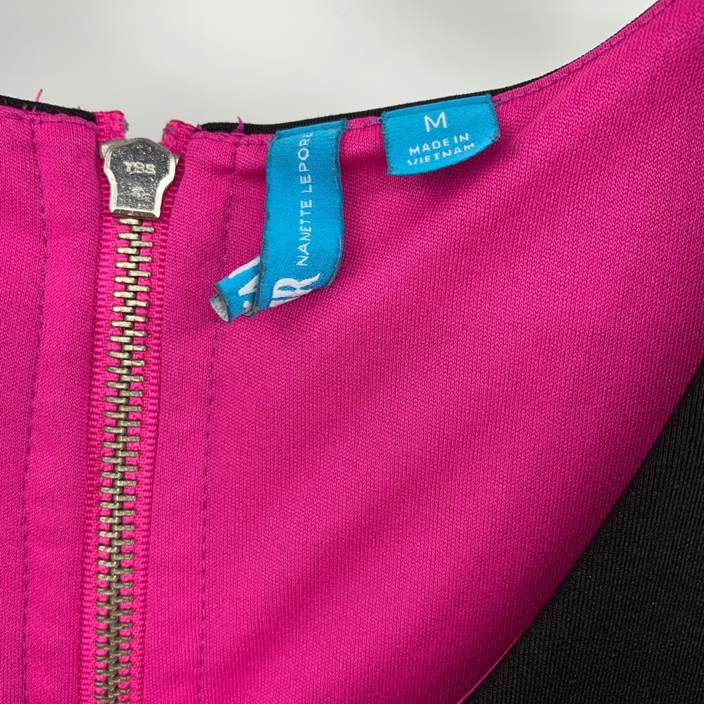 Cute Color Block Zipper Dress - Picture 8 of 8